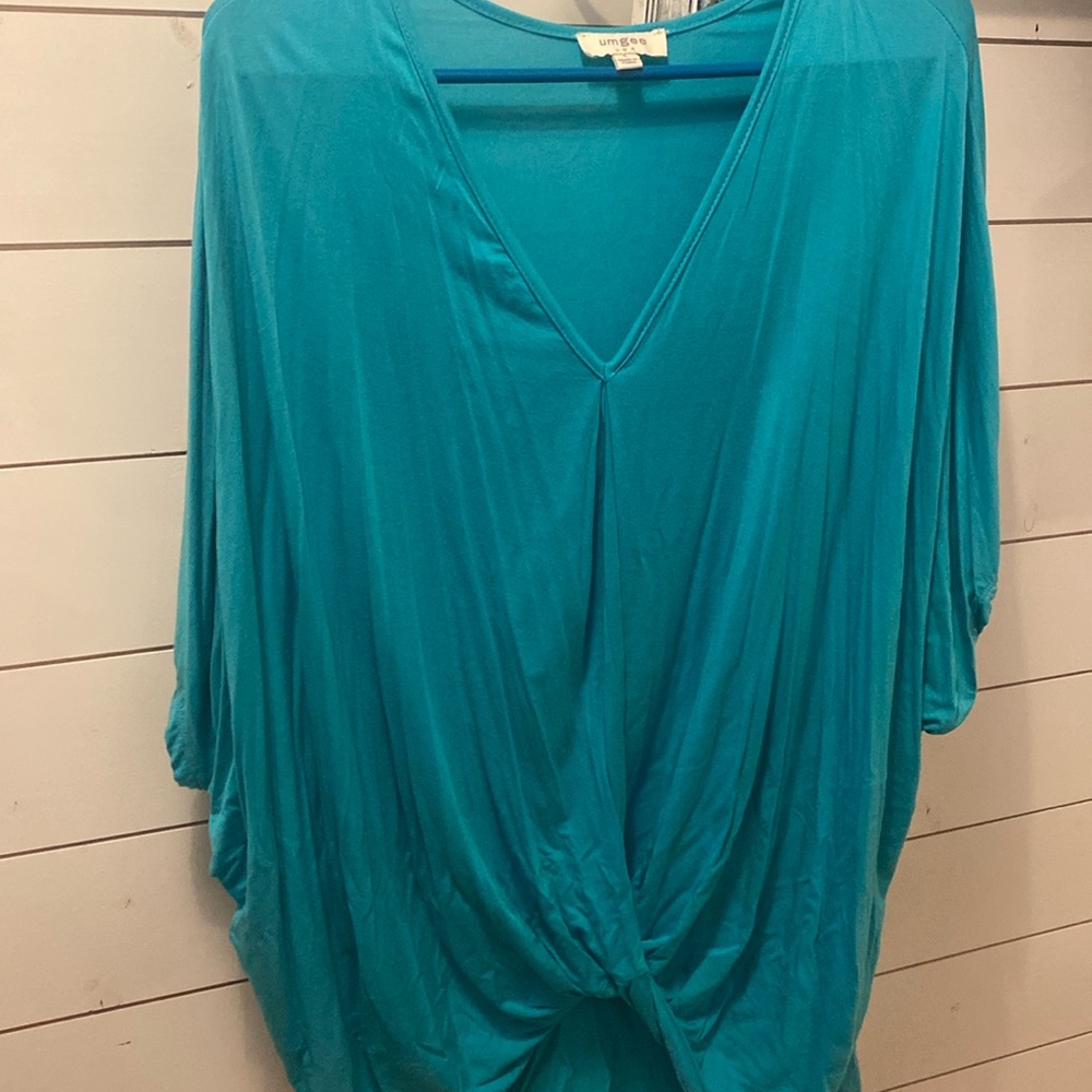 Umgee shirt. High low style. Size-L. Purchased from boutique. Worn about 3 times